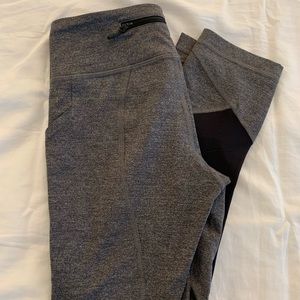 Lululemon 23”leggings.size 4 Grey